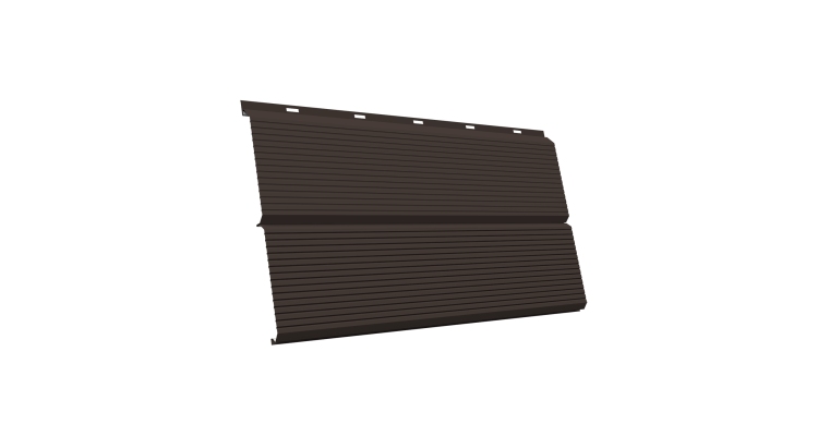 ЭкоБрус 0,345 Gofr GL 0.45 PE RR 32 темно-коричневый