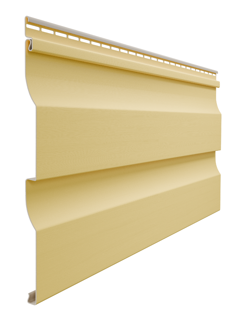 Сайдинг Premium, Корабельный брус, лимон