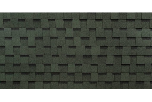 Черепица гибкая Технониколь Shinglas Фазенда зеленый