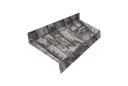 Отлив простой 50 0,45 Print Elite Fine Stone TwinColor (2м)