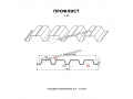 Профнастил Н60 x 845 A ПЭ 01 5005 0,65 мм