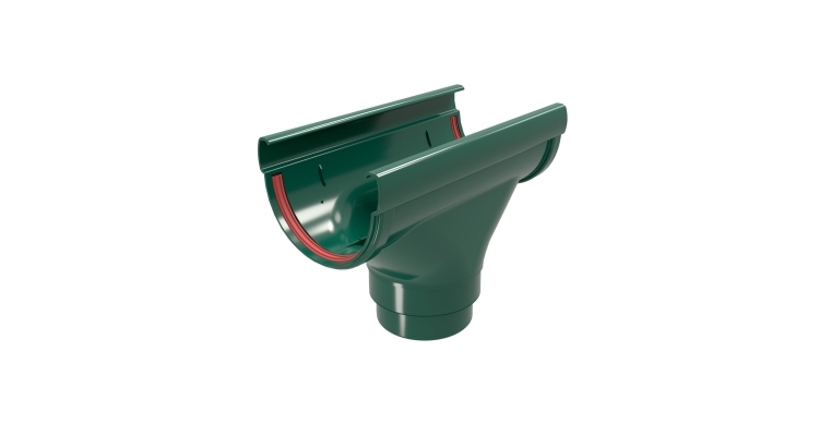 Воронка Дизайн 135 ПВХ Grand Line зеленый (RAL 6005)