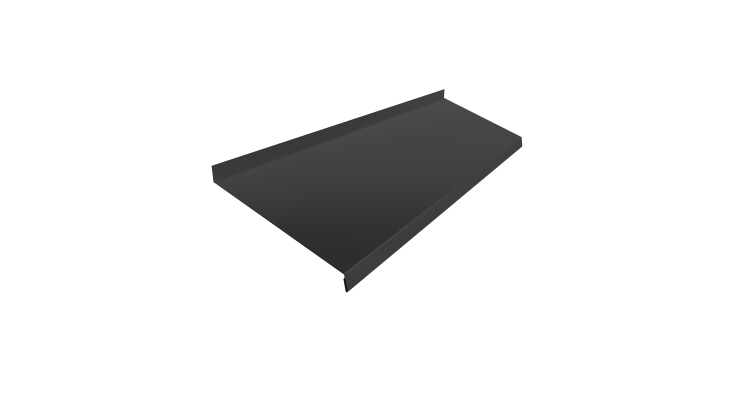 Отлив простой 250 0,5 PurLite Matt RAL 7016 антрацитово-серый (3м)