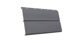 ЭкоБрус 3D 0,345 GL 0.45 PE с пленкой RAL 7004 сигнальный серый