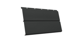 ЭкоБрус 3D 0,345 GL 0.5 Drap TX с пленкой RAL 7016 антрацитово-серый