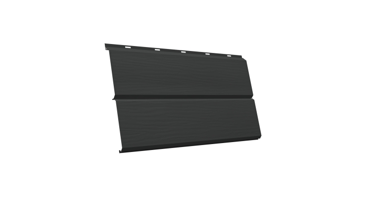 ЭкоБрус 3D 0,345 GL 0.5 Drap TX с пленкой RAL 7016 антрацитово-серый