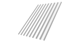 Профнастил С20A 0.45 Drap TX RAL 9003 сигнальный белый