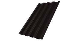 Профнастил НС44 0,5 Satin Matt RAL 9005 черный