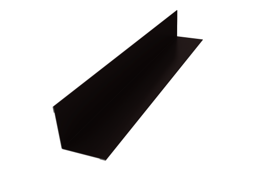 Угол внутренний 50х50 0,45 Drap TX RAL 9005 черный (3м)