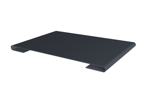 Планка стыковочная 0,45 Drap TwinColor RAL 7024 мокрый асфальт (2м)