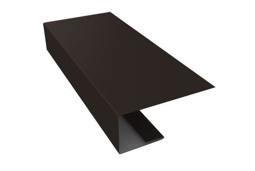 J-Профиль 18мм 0,45 Drap TX RR 32 темно-коричневый (2м)