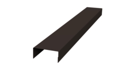 Крышка 45х20 жалюзи Texas 0,5 Drap TX RR 32 темно-коричневый (3м)