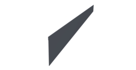 Ламель забора жалюзи Palermo 0,5 Drap RAL 7024 мокрый асфальт