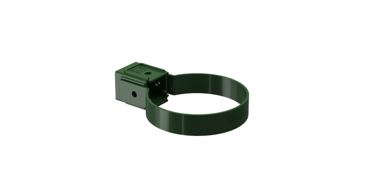 Хомут универсальный для водосточной трубы Standard, зелёный