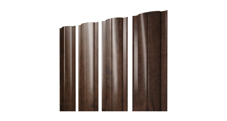 Штакетник Круглый с прямым резом 0,45 Print-Double Elite Antique Wood